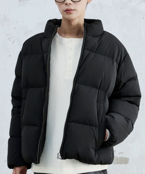 ALAND（エーランド）の「MAISON MINED／ベーシックダウンジャケット（ダウンジャケット/コート・メンズ・ブラック/ライトグレー・MEDIUM/SMALL）」の17枚目の写真