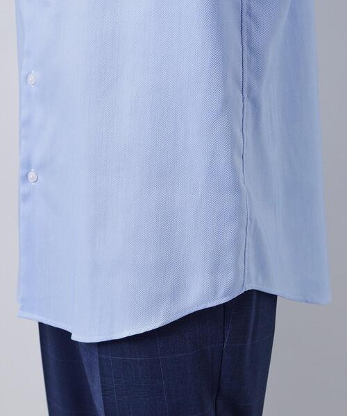 THE SHOP TK (ザ ショップ ティーケー )の「【ビジネス/セレモニー】ドレスへリンボン長袖シャツ(ビジネスシャツ・メンズ・サックスブルー/オフホワイト・01/02/03/04)」の17枚目の写真