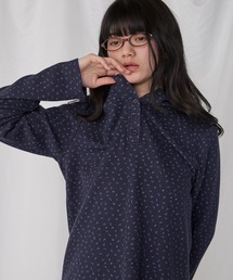 【Unblend】フード付 ヘンリーネック アソート 長袖Tシャツ