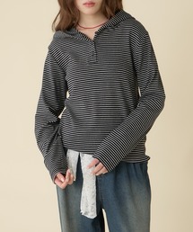 Airy Brush Knit Top（Tシャツ/カットソー）｜Her lip to（ハーリップ
