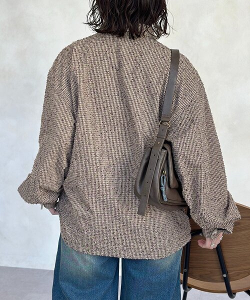 CPCM(シーピーシーエム)の「アソートチェックCPOジャケット(ブルゾン・メンズ・ネイビー/ベージュ/カーキ・MEDIUM/LARGE)」の10枚目の写真