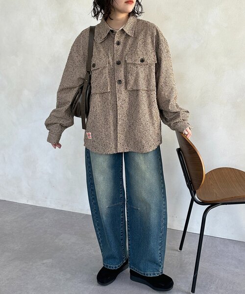 CPCM(シーピーシーエム)の「アソートチェックCPOジャケット(ブルゾン・メンズ・ネイビー/ベージュ/カーキ・MEDIUM/LARGE)」の12枚目の写真