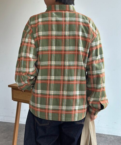 CPCM(シーピーシーエム)の「アソートチェックCPOジャケット(ブルゾン・メンズ・ネイビー/ベージュ/カーキ・MEDIUM/LARGE)」の17枚目の写真