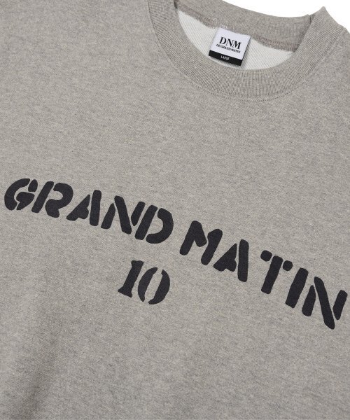 DE GRAND MATIN(ディグランドマーティン)の「V.HEAVY SWEAT MATIN_MELANGE GRAY(スウェット・メンズ・その他・FREE)」の4枚目の写真