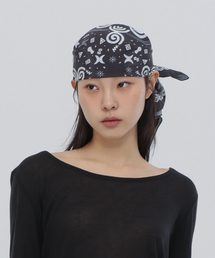 CHICKS（チックス）の「エスニックバンダナブラック（バンダナ/スカーフ）」