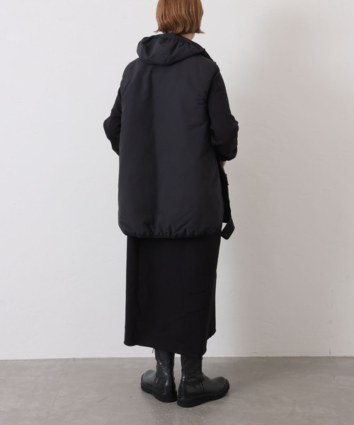 JOURNAL STANDARD LUXE（ジャーナルスタンダード　ラックス）の「《追加2》ボンバー ワンピース（ワンピース・レディース・ブラック・FREE）」の3枚目の写真