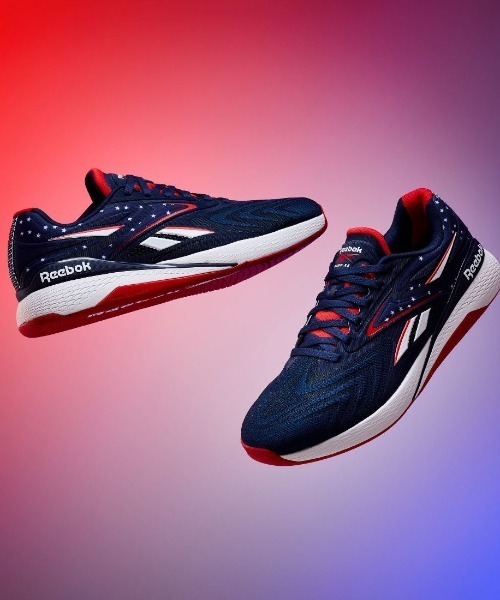 Reebok(リーボック)の「ナノ X5 エッジ / NANO X5 EDGE(スニーカー・メンズ・ホワイト/オレンジ/イエロー/ブラック/アイボリー/ネイビー/ブラック×ホワイト/グレイッシュベージュ/チェリーレッド・31cm/30.0cm/29.0cm/28.5cm/28.0cm/27.5cm/27.0cm/26.5cm/26.0cm/25.5cm/25.0cm/24.0cm/24.5cm/23.5cm/23.0cm)」の6枚目の写真