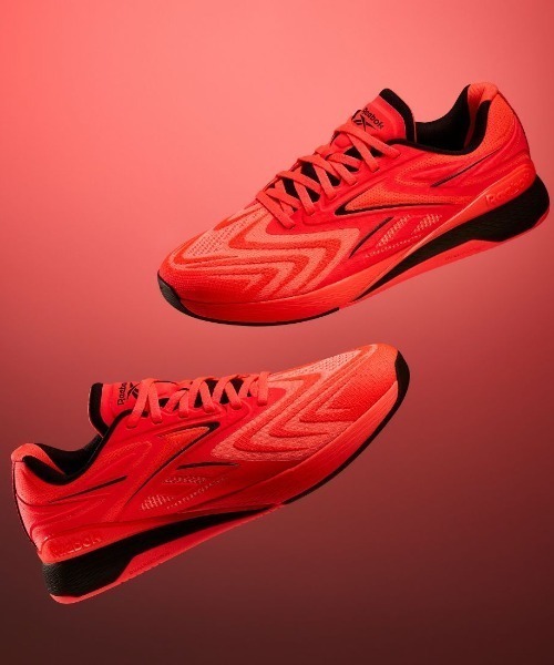 Reebok(リーボック)の「ナノ X5 エッジ / NANO X5 EDGE(スニーカー・メンズ・ホワイト/オレンジ/イエロー/ブラック/アイボリー/ネイビー/ブラック×ホワイト/グレイッシュベージュ/チェリーレッド・31cm/30.0cm/29.0cm/28.5cm/28.0cm/27.5cm/27.0cm/26.5cm/26.0cm/25.5cm/25.0cm/24.0cm/24.5cm/23.5cm/23.0cm)」の8枚目の写真