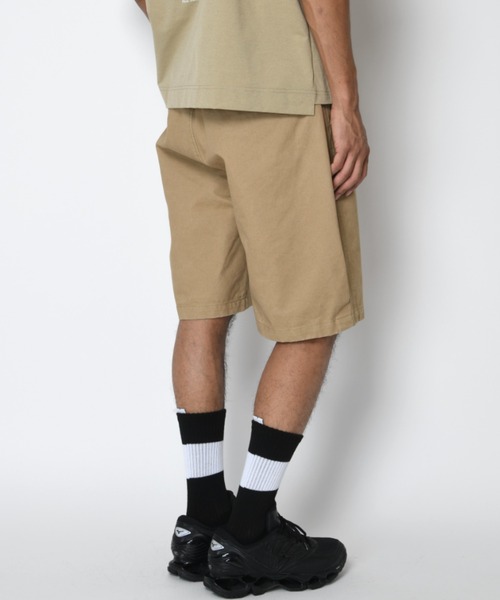 SUPERTHANKS(スーパーサンクス)の「ピグメント加工サイドタックショートパンツPigment dyed Twill side-tuck shorts(その他パンツ・メンズ・ベージュ/ブラック/アイボリー・L/M/S)」の14枚目の写真
