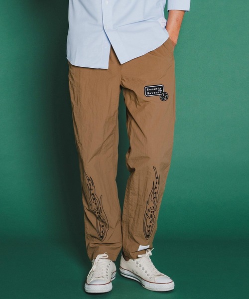seventy seven(セブンティセブン)の「mp14504-nylon tapered pants (26S) ナイロンテーパードパンツ(7726S290)(その他パンツ・メンズ・キャメル/ブラック/ブルー・XL/L/M/S)」の3枚目の写真