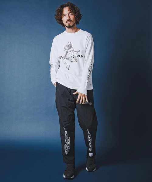 seventy seven(セブンティセブン)の「mp14504-nylon tapered pants (26S) ナイロンテーパードパンツ(7726S290)(その他パンツ・メンズ・キャメル/ブラック/ブルー・XL/L/M/S)」の9枚目の写真