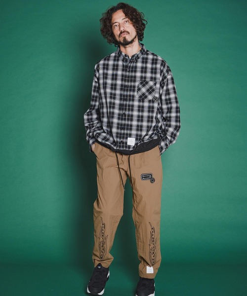 seventy seven(セブンティセブン)の「mp14504-nylon tapered pants (26S) ナイロンテーパードパンツ(7726S290)(その他パンツ・メンズ・キャメル/ブラック/ブルー・XL/L/M/S)」の16枚目の写真