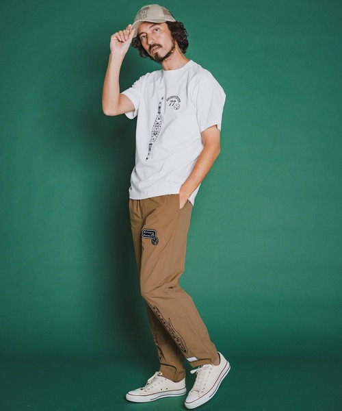 seventy seven(セブンティセブン)の「mp14504-nylon tapered pants (26S) ナイロンテーパードパンツ(7726S290)(その他パンツ・メンズ・キャメル/ブラック/ブルー・XL/L/M/S)」の17枚目の写真