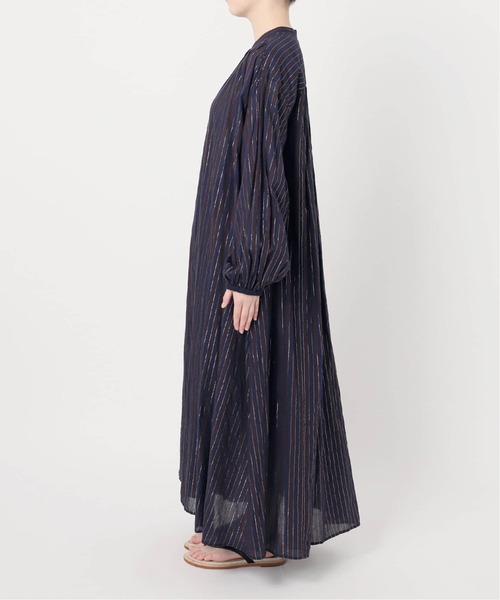 Spick & Span（スピックアンドスパン）の「《WEB限定 / 追加》HYUストライプギャザーシャツワンピース（ワンピース・レディース・その他4・38/36）」の9枚目の写真