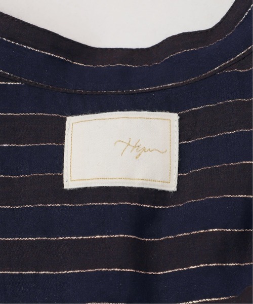 Spick & Span（スピックアンドスパン）の「《WEB限定 / 追加》HYUストライプギャザーシャツワンピース（ワンピース・レディース・その他4・38/36）」の16枚目の写真