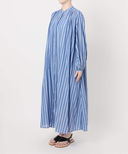 Spick & Span（スピックアンドスパン）の「《WEB限定 / 追加》HYUストライプギャザーシャツワンピース（ワンピース・レディース・その他4・38/36）」の21枚目の写真