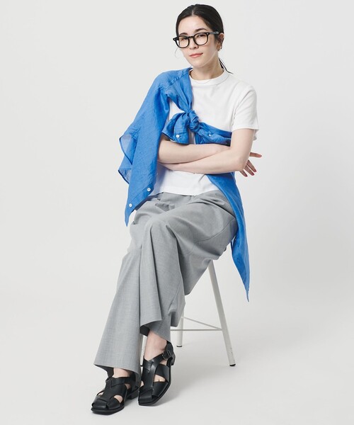 BEAUTY&YOUTH UNITED ARROWS（ビューティーアンドユースユナイテッドアローズ）の「ヘンケイライン グルカサンダル（サンダル・レディース・ブラック/ライトピンク・36/37/38）」の18枚目の写真