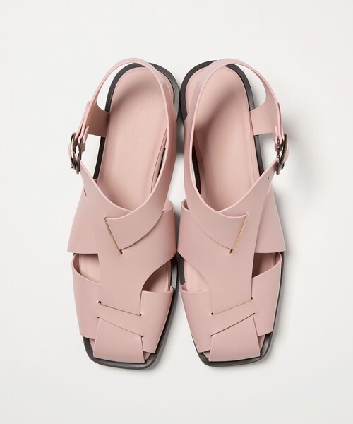 BEAUTY&YOUTH UNITED ARROWS（ビューティーアンドユースユナイテッドアローズ）の「ヘンケイライン グルカサンダル（サンダル・レディース・ブラック/ライトピンク・36/37/38）」の12枚目の写真