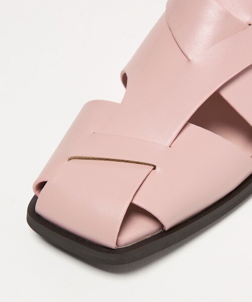 BEAUTY&YOUTH UNITED ARROWS（ビューティーアンドユースユナイテッドアローズ）の「ヘンケイライン グルカサンダル（サンダル・レディース・ブラック/ライトピンク・36/37/38）」の13枚目の写真