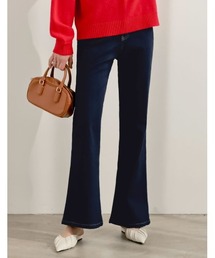 Re:EDIT（リエディ）の「[DENIM COLLECTION][2026S S COLLECTION][低身長 高身長 大きいサイズ有]ストレッチデニムキックフレアパンツ（デニムパンツ）」