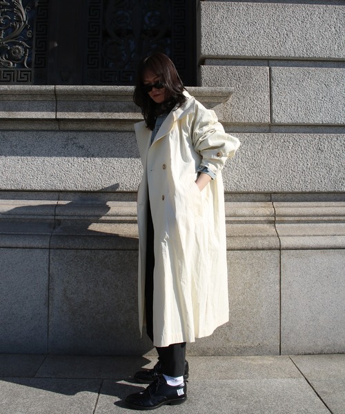 Scrap Book（スクラップブック）の「【Scrap Book】ライナー付きロングコート（その他アウター・レディース・ホワイト/ベージュ・FREE）」の7枚目の写真