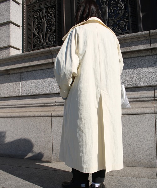 Scrap Book（スクラップブック）の「【Scrap Book】ライナー付きロングコート（その他アウター・レディース・ホワイト/ベージュ・FREE）」の8枚目の写真