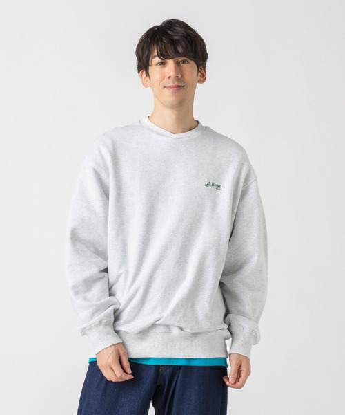 L.L.Bean（エルエルビーン）の「【JAPAN EDITION】スミスフィールド・クルーネック・スウェットシャツ（スウェット・メンズ・ライトグレー/ブラック/ブルー系/ネイビー/マジェンタ・SMALL/MEDIUM/LARGE/X-LARGE）」の3枚目の写真