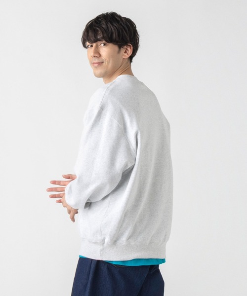 L.L.Bean（エルエルビーン）の「【JAPAN EDITION】スミスフィールド・クルーネック・スウェットシャツ（スウェット・メンズ・ライトグレー/ブラック/ブルー系/ネイビー/マジェンタ・SMALL/MEDIUM/LARGE/X-LARGE）」の6枚目の写真