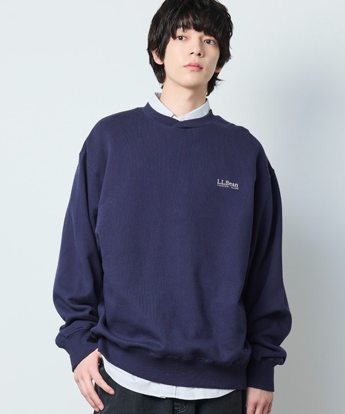 L.L.Bean（エルエルビーン）の「【JAPAN EDITION】スミスフィールド・クルーネック・スウェットシャツ（スウェット・メンズ・ブラック/ライトグレー/マジェンタ/ネイビー/ブルー系・X-LARGE/LARGE/MEDIUM/SMALL）」の11枚目の写真