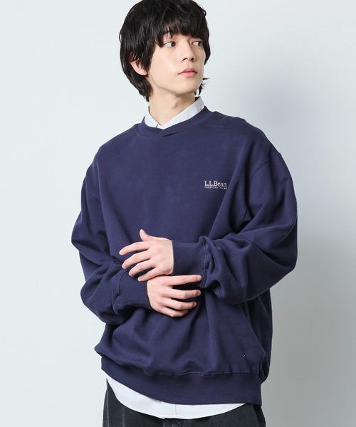 L.L.Bean（エルエルビーン）の「【JAPAN EDITION】スミスフィールド・クルーネック・スウェットシャツ（スウェット・メンズ・ブラック/ライトグレー/マジェンタ/ネイビー/ブルー系・X-LARGE/LARGE/MEDIUM/SMALL）」の12枚目の写真