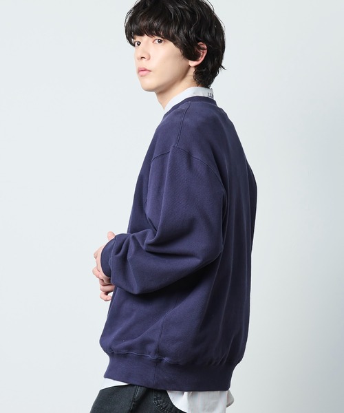 L.L.Bean（エルエルビーン）の「【JAPAN EDITION】スミスフィールド・クルーネック・スウェットシャツ（スウェット・メンズ・ブラック/ライトグレー/マジェンタ/ネイビー/ブルー系・X-LARGE/LARGE/MEDIUM/SMALL）」の13枚目の写真