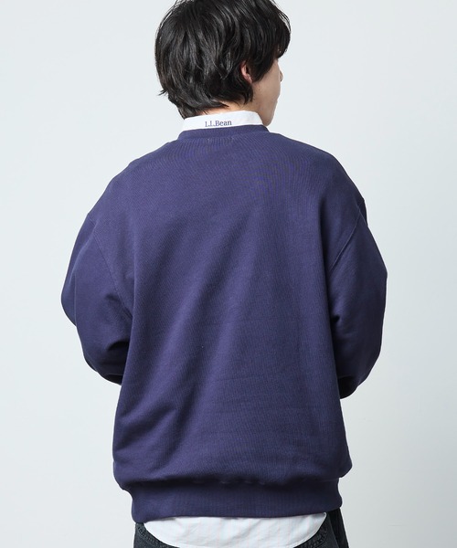 L.L.Bean（エルエルビーン）の「【JAPAN EDITION】スミスフィールド・クルーネック・スウェットシャツ（スウェット・メンズ・ブラック/ライトグレー/マジェンタ/ネイビー/ブルー系・X-LARGE/LARGE/MEDIUM/SMALL）」の14枚目の写真