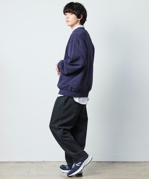 L.L.Bean（エルエルビーン）の「【JAPAN EDITION】スミスフィールド・クルーネック・スウェットシャツ（スウェット・メンズ・ブラック/ライトグレー/マジェンタ/ネイビー/ブルー系・X-LARGE/LARGE/MEDIUM/SMALL）」の18枚目の写真