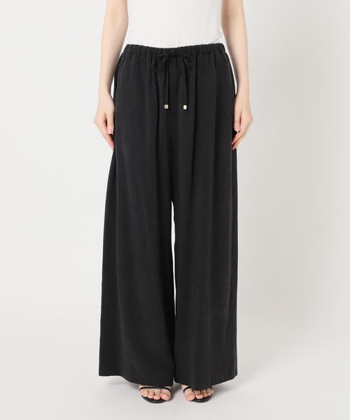 B.C STOCK（ベーセーストック）の「手洗い可 / フィブリルRelaxパンツ（スラックス・レディース・ベージュ/チャコールグレー/ブラック・SMALL/MEDIUM）」の7枚目の写真