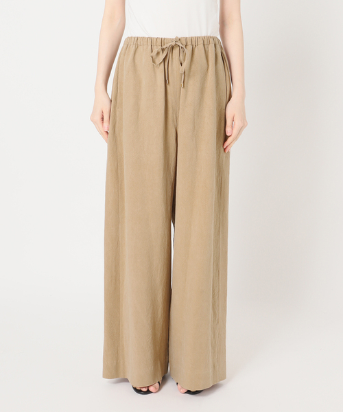 B.C STOCK（ベーセーストック）の「手洗い可 / フィブリルRelaxパンツ（スラックス・レディース・ベージュ/チャコールグレー/ブラック・SMALL/MEDIUM）」の11枚目の写真