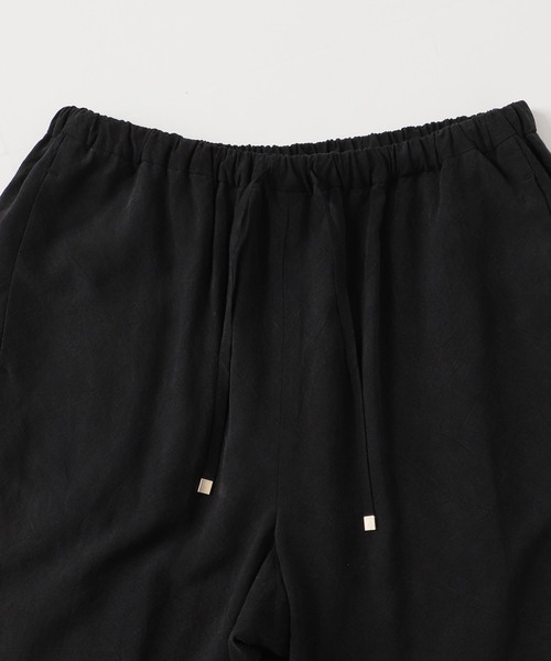 B.C STOCK（ベーセーストック）の「手洗い可 / フィブリルRelaxパンツ（スラックス・レディース・ベージュ/チャコールグレー/ブラック・SMALL/MEDIUM）」の14枚目の写真