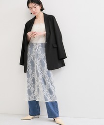 LE CERCLE par rope'（ルセルクルパーロペ）の「レースキャミワンピース（ワンピース）」