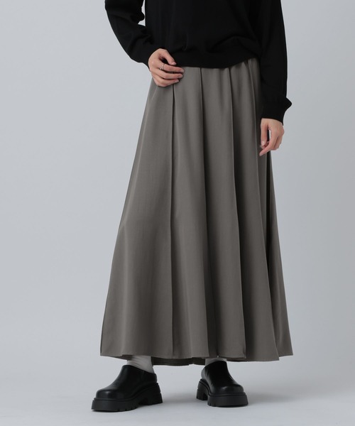 セール】パネルフレアスカート 647509（スカート）｜LEPSIM