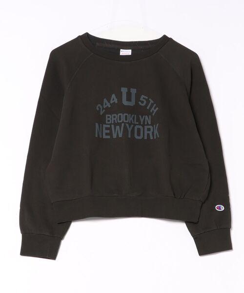 Champion(チャンピオン)の「【Champion】CW-E002 RAGLAN SLEEVE SWEATSHIRT(スウェット・レディース・グレー/ネイビー/ブラック・L/M)」の1枚目の写真