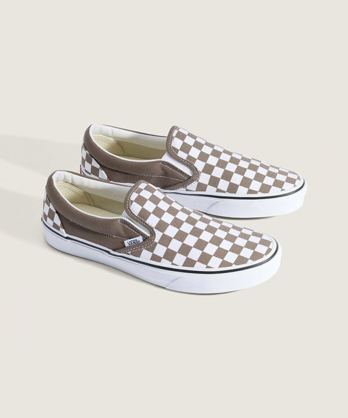 VANS（バンズ）の「クラシック スリッポン / Classic Slip-On COLOR THEORY C VN000BVZ1NU1（スリッポン・メンズ・ブラウン・12/11/10/9.5/9/8.5/8/7.5/7/6.5）」の2枚目の写真