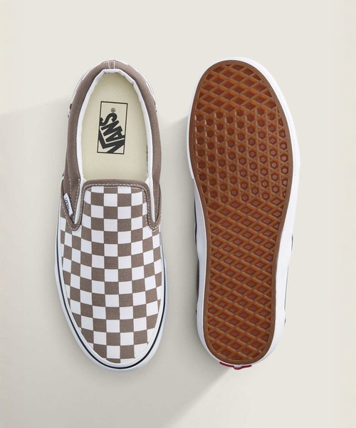 VANS（バンズ）の「クラシック スリッポン / Classic Slip-On COLOR THEORY C VN000BVZ1NU1（スリッポン・メンズ・ブラウン・12/11/10/9.5/9/8.5/8/7.5/7/6.5）」の3枚目の写真