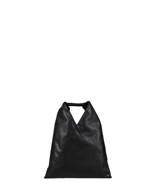 MM6 Maison Margiela(エムエムシックス メゾン マルジェラ)の「SMALL JAPANESE HANDBAG(ハンドバッグ・メンズ・ブラック/シルバー・OS)」の1枚目の写真