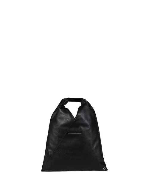 MM6 Maison Margiela(エムエムシックス メゾン マルジェラ)の「SMALL JAPANESE HANDBAG(ハンドバッグ・メンズ・ブラック/シルバー・OS)」の4枚目の写真