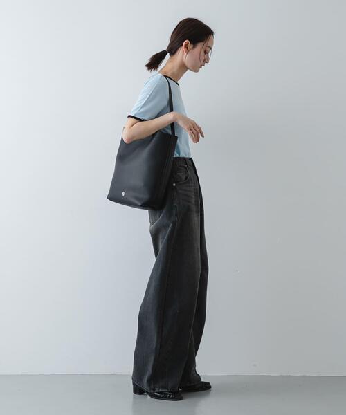 SENSE OF PLACE by URBAN RESEARCH（センスオブプレイスバイアーバンリサーチ）の「バケツバッグ（ショルダーバッグ・レディース・ブラウン/ブラック/アイボリー・ONE）」の7枚目の写真