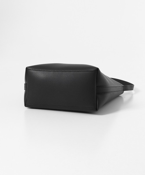 SENSE OF PLACE by URBAN RESEARCH（センスオブプレイスバイアーバンリサーチ）の「【動画有/500ml収納可】バケツバッグ /オフィス/通勤/通学/定番/オールシーズン（ショルダーバッグ・レディース・ブラウン/ブラック/アイボリー・ONE）」の20枚目の写真