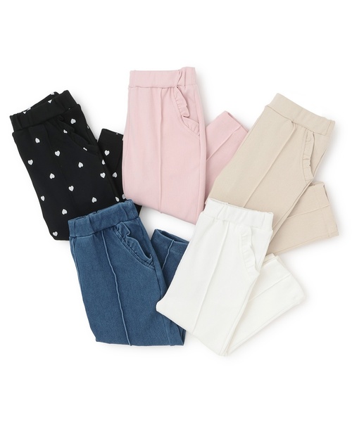 petit main(プティマイン)の「【スマイル/防汚】ゆったりパンツ(その他パンツ・キッズ・アイボリー/ライトベージュ/ブラック/ブルー/ライトピンク・130cm/120cm/110cm/100cm/80cm/90cm)」の8枚目の写真