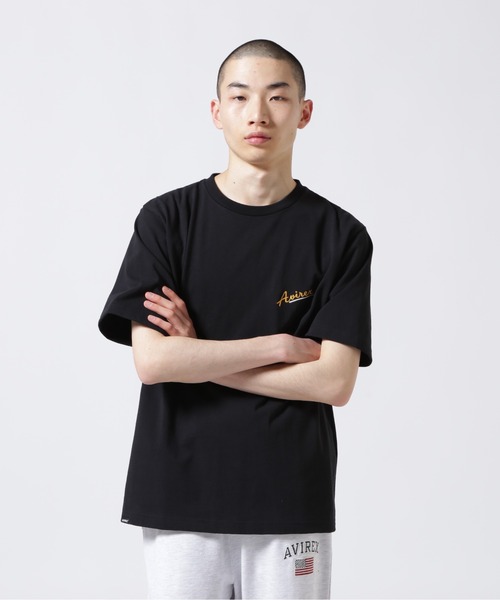 AVIREX（アヴィレックス）の「《WEB＆DEPOT限定》EMBROIDERY T-SHIRT FLYING TIGERS / シシュウ ティーシャツ フライング タイガース / AVIREX / アヴィレックス（Tシャツ/カットソー・メンズ・レッド/ホワイト/サックスブルー/ブラック・XX-LARGE/X-LARGE/LARGE/MEDIUM）」の19枚目の写真