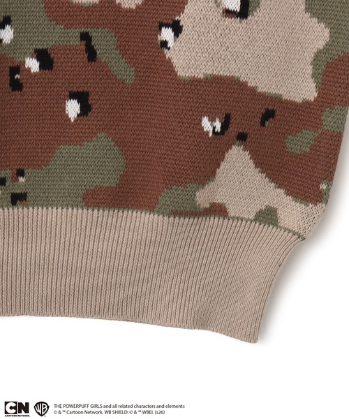 atmos pink（アトモスピンク）の「The Powerpuff Girls x atmos pink Embroidary Sweater / ザ パワーパフ ガールズ x アトモス ピンク エンブロイダリー セーター【SP】（ニット/セーター・レディース・サックスブルー/ピンク/カモフラージュ・FREE）」の12枚目の写真