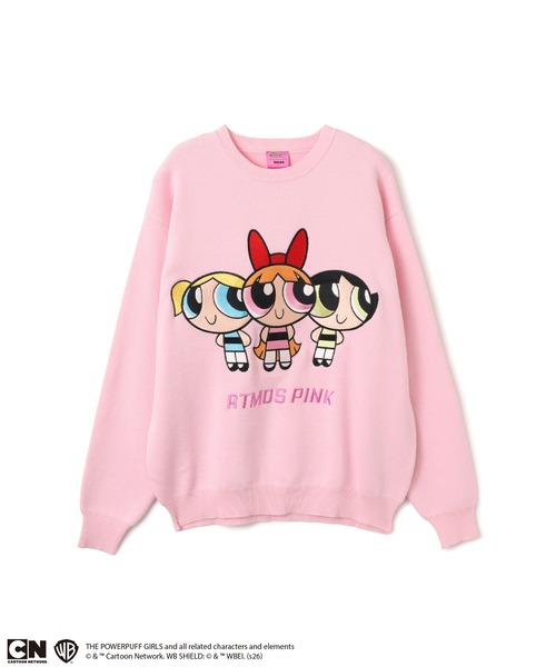 atmos pink（アトモスピンク）の「The Powerpuff Girls x atmos pink Embroidary Sweater / ザ パワーパフ ガールズ x アトモス ピンク エンブロイダリー セーター【SP】（ニット/セーター・レディース・サックスブルー/ピンク/カモフラージュ・FREE）」の15枚目の写真