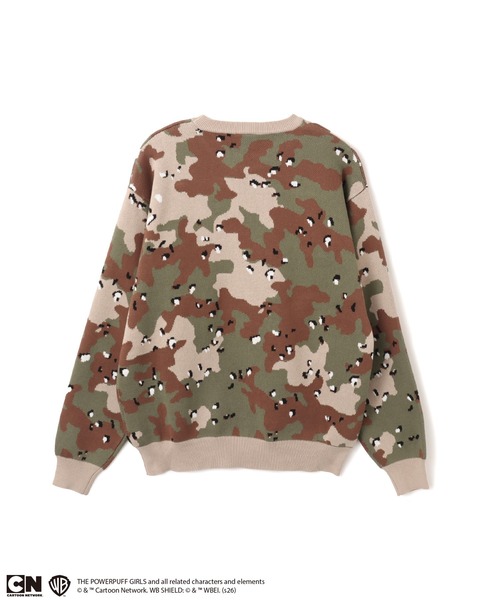 atmos pink（アトモスピンク）の「The Powerpuff Girls x atmos pink Embroidary Sweater / ザ パワーパフ ガールズ x アトモス ピンク エンブロイダリー セーター【SP】（ニット/セーター・レディース・サックスブルー/ピンク/カモフラージュ・FREE）」の13枚目の写真